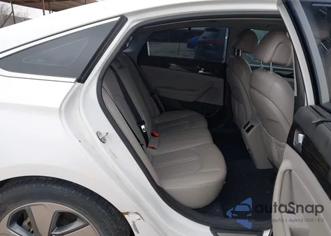 2017 Hyundai Sonata Hybrid Limited из США, поврежденный, VIN KMHE34L12HA056015